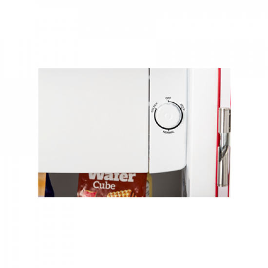 Midea Refrigerator | MDRD142SLE32 | Energy efficiency class E | Free standing | Larder | Height 83.5 cm | Fridge net capacity 93 L | 41 dB | Red