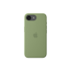 Apple iPhone 17e Silicone Case with MagSafe – Light Moss
