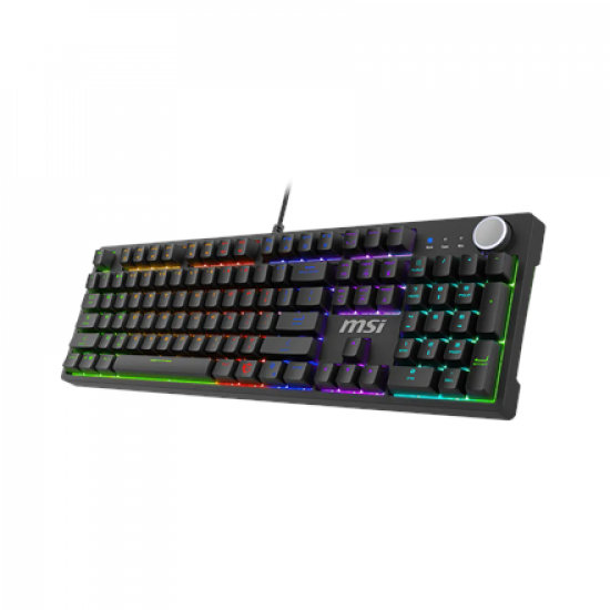 MSI FORGE GK320 RED US | Gaming keyboard | Wired | US | Mechanical RED Switches