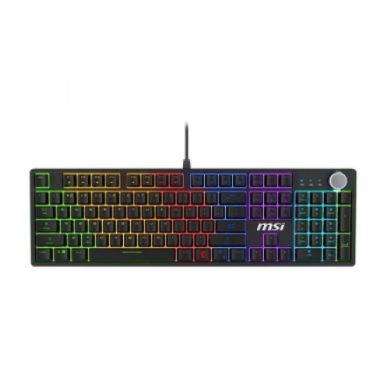 MSI FORGE GK320 RED US | Gaming keyboard | Wired | US | Mechanical RED Switches