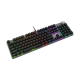 MSI FORGE GK320 RED US | Gaming keyboard | Wired | US | Mechanical RED Switches