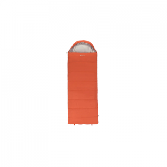 Outwell Campion Lux Orange | Sleeping Bag | 225 x 85 cm | -16 to 5 °C | Left Zipper
