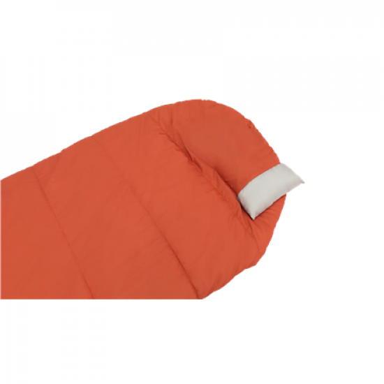 Outwell Campion Lux Orange | Sleeping Bag | 225 x 85 cm | -16 to 5 °C | Left Zipper