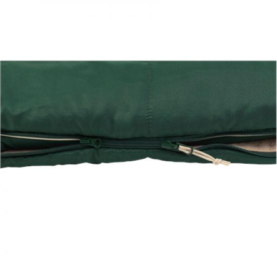 Outwell Contour Prime Green Sleeping Bag - Left zipper