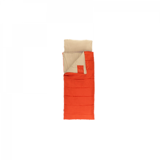 Outwell Contour Lux Red | Sleeping Bag | 220 x 85 cm | -19 to 15 °C | Right Zipper