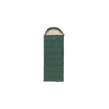 Outwell Camper Prime Green | Sleeping Bag | 235 x 90 cm | -15 to 5 °C | Right Zipper