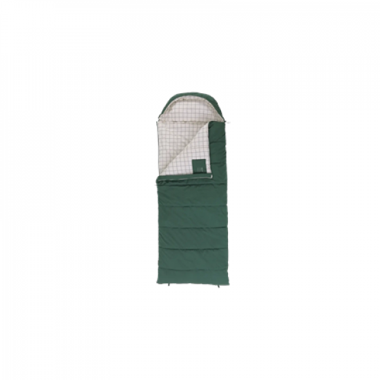 Outwell Camper Prime Green | Sleeping Bag | 235 x 90 cm | -15 to 5 °C | Right Zipper