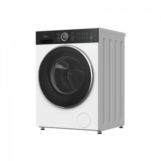 Midea Washing Machine | MF205W80BA30/W-BK | Energy efficiency class A | Front loading | Washing capacity 8 kg | 1400 RPM | Depth 49 cm | Width 60 cm | Display | LED | White