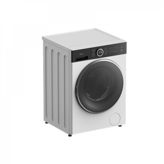 Midea Washing Machine | MF205W80BA30/W-BK | Energy efficiency class A | Front loading | Washing capacity 8 kg | 1400 RPM | Depth 49 cm | Width 60 cm | Display | LED | White