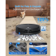 Ecovacs Robotic Vacuum Cleaner | DEEBOT T80S OMNI BLACK | Wet&Dry | 6400 mAh | 24800 Pa | Black