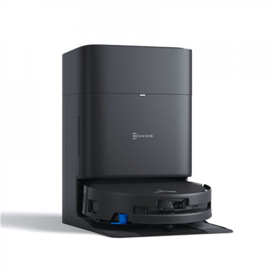 Ecovacs Robotic Vacuum Cleaner | DEEBOT T80S OMNI BLACK | Wet&Dry | 6400 mAh | 24800 Pa | Black