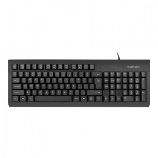 Natec | Moray | Keyboard with Smart ID card reader | Wired | US | Black