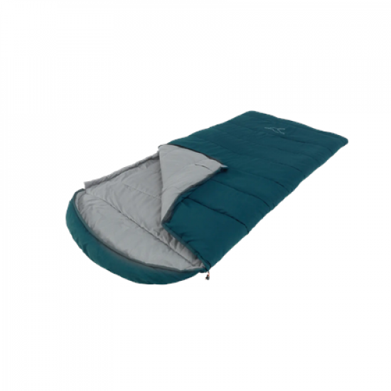 Easy Camp Raven I Square XL 5°C | Sleeping Bag | 220 x 100 cm | -8 to 9 °C | Left Zipper