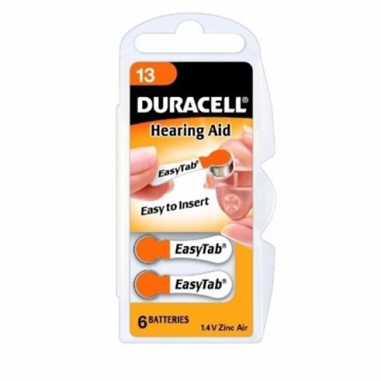 Duracell A13/DA13/ZL13 | Zinc air cells | 6 pc(s)
