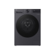LG Washing machine | F2X50S9TBB | Energy efficiency class A | Front loading | Washing capacity 9 kg | 1200 RPM | Depth 48 cm | Width 60 cm | Display | LED | Steam function | Direct drive | Wi-Fi | Matte Black