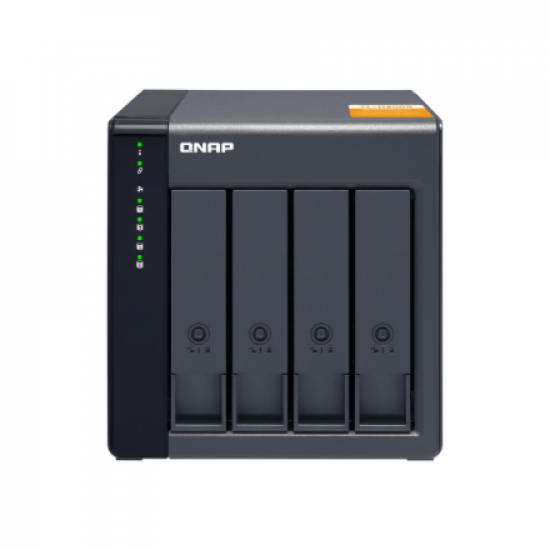 QNAP High-performance Desktop SATA 6Gbps JBOD Storage Enclosure | TL-D400S | Black