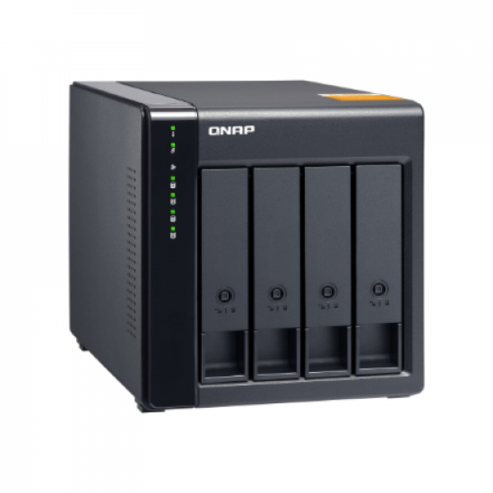 QNAP High-performance Desktop SATA 6Gbps JBOD Storage Enclosure | TL-D400S | Black