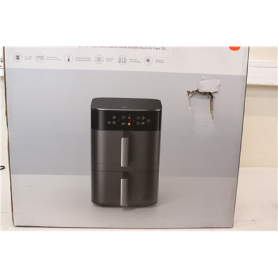 SALE OUT. Xiaomi Smart Double Stack Air Fryer 12L | Power 2800 W | Capacity 12 L | Black | DAMAGED PACKAGING