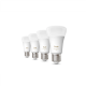 Philips Hue WA 810 A60 4P EU | E27 | 6 W | Warm to cool white light | Bluetooth and Zigbee