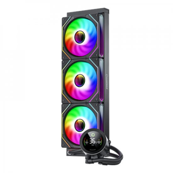 Gamemax CPU Liquid Cooler | ICEBURG 360 DIGITAL BK | Black
