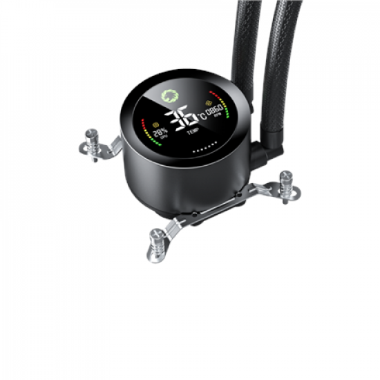 Gamemax CPU Liquid Cooler | ICEBURG 360 DIGITAL BK | Black