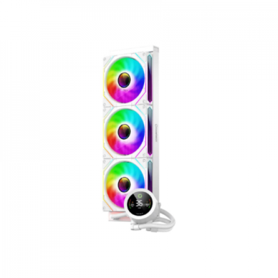 Gamemax CPU Liquid Cooler | ICEBURG 360 DIGITAL WH | White