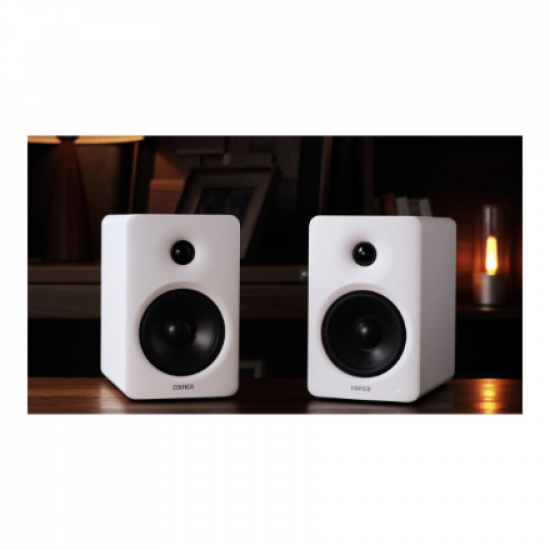 Edifier M90 Compact Active 2.0 Speakers, White