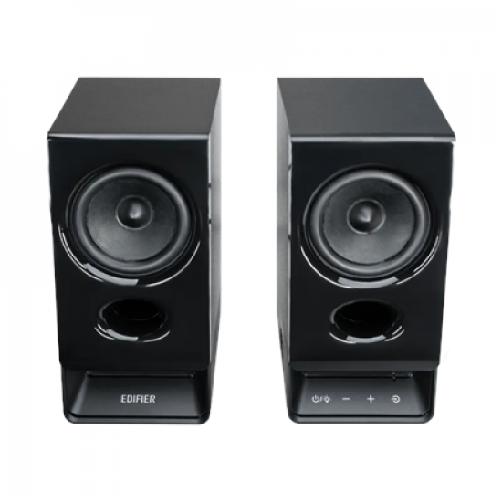 Edifier R20BT Compact Bluetooth 2.0 Speakers with Ambient Light, Black