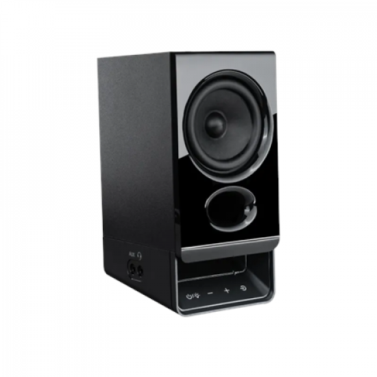 Edifier R20BT Compact Bluetooth 2.0 Speakers with Ambient Light, Black
