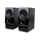 Edifier R20BT Compact Bluetooth 2.0 Speakers with Ambient Light, Black
