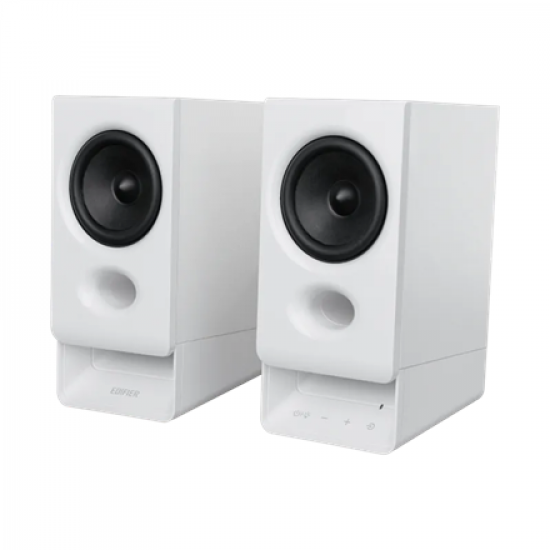 Edifier R20BT Compact Bluetooth 2.0 Speakers with Ambient Light, White