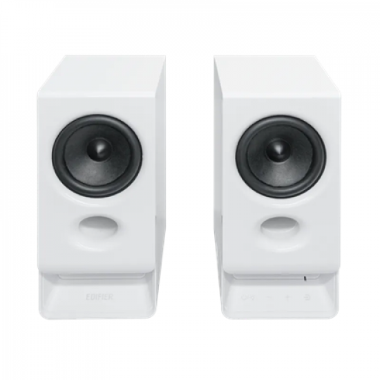 Edifier R20BT Compact Bluetooth 2.0 Speakers with Ambient Light, White