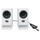 Edifier R20BT Compact Bluetooth 2.0 Speakers with Ambient Light, White