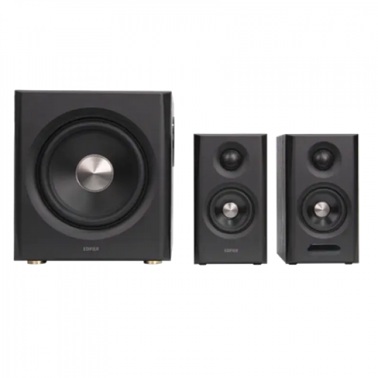 Edifier S355DB Bookshelf Speaker and Subwoofer 2.1 Speaker System, Black