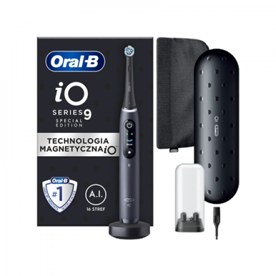 Oral-B Electric toothbrush, Special Edition Black with bag