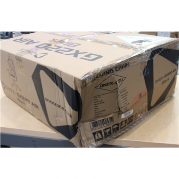 SALE OUT. Onex PVC; Nylon caster; Metal | Gaming chairs | GX220 AIR Series | Black | DAMAGED PACKAGING