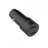 Fixed Dual USB-C Car Charger, 65W, PD 3.0