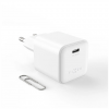 Fixed Mini GaN power adapter with USB-C output and PD support, 65W