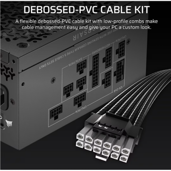 Corsair Fully Modular ATX Power Supply (EU) | RM750x SHIFT | 750 W | Black