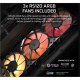 Corsair PC Case | 3200D RS | Black | Mid-Tower