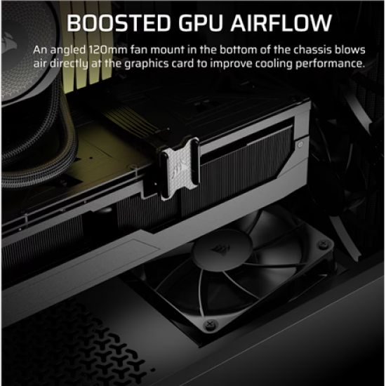 Corsair PC Case | 3200D RS | Black | Mid-Tower