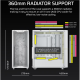 Corsair PC Case | 3200D RS | White | Mid-Tower