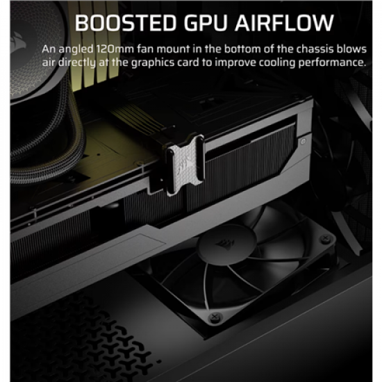 Corsair PC Case | 3200D RS | Smoke | Mid-Tower