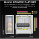 Corsair PC Case | 3200D RS ARGB | White | Mid-Tower