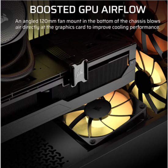 Corsair PC Case | 3200D RS ARGB | Smoke | Mid-Tower
