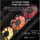 Corsair PC Case | 3200D RS ARGB | Smoke | Mid-Tower