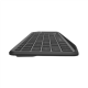 Natec Turbot 2 | Keyboard | Wireless | US | Bluetooth | Black/Gray