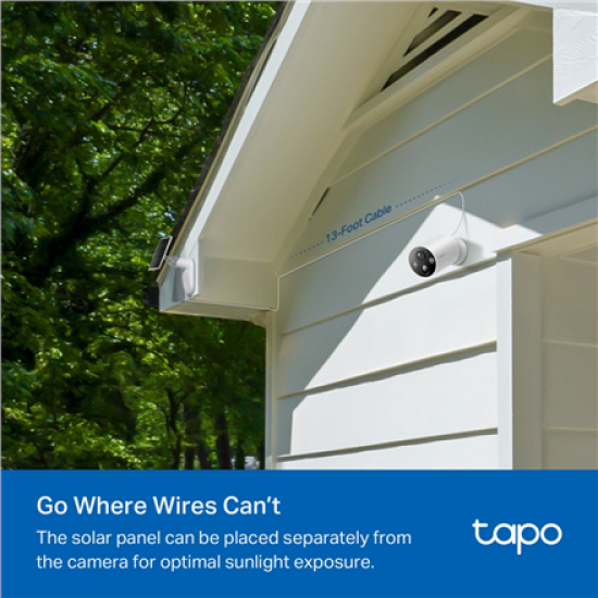TP-Link Tapo C425 KIT Solar-Powered Security Camera Kit | TP-LINK