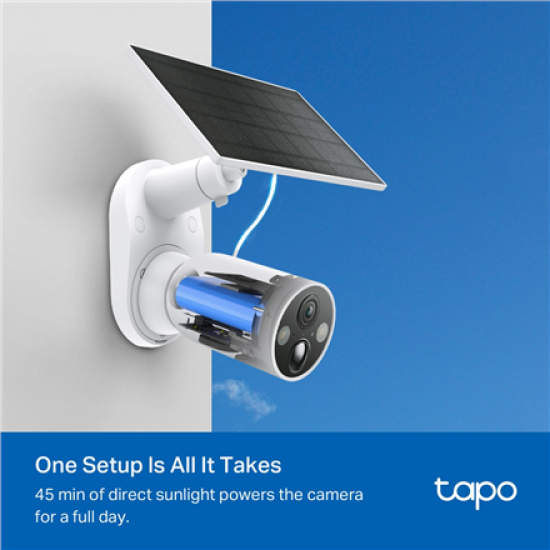 TP-Link Tapo C425 KIT Solar-Powered Security Camera Kit | TP-LINK