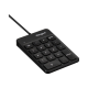 Targus USB Wired Keypad, Black